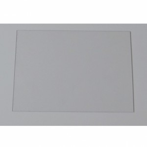 Insulation plate plexiglass 20x32cm
