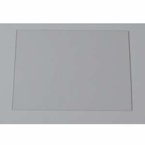 Insulation plate plexiglass 20x36cm