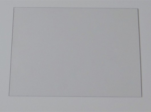 Insulation plate plexiglass 31.5x43.5cm
