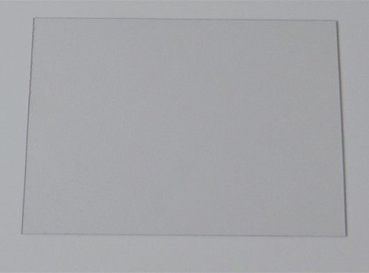 Insulation plate plexiglass 42x49cm