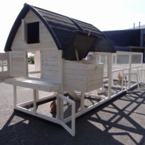 Large rabbit hutch Kathedraal with spacious doors