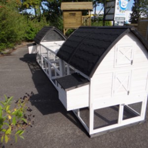Chicken coop Kathedraal Luxe - XL with large runs