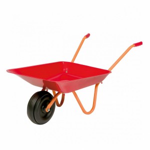 Wheelbarrow for children red Hörby Bruk 75x38x28cm