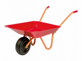 Wheelbarrow for children red Hörby Bruk 75x38x28cm