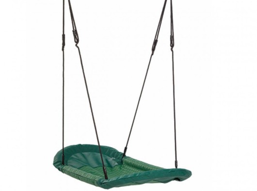 Nest swing Grandoh green • with black BR-rope