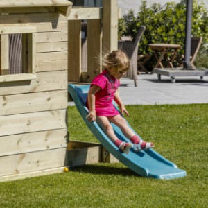 Play equipment Lookout will be delivered with a plastic slide