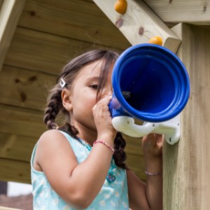 The megaphone is an acquisiton for your play equipment