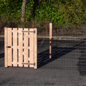 Fence Rectangle | with Douglas wooden gate