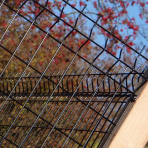 Fence Rectangle | single-rod mats with Douglas wood beams