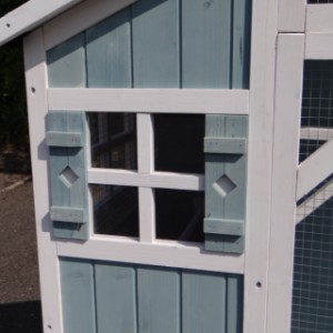 Aviary Amalia White-Blue Sleeping compartment with window
