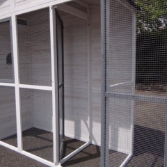 Aviary Flower with safety door
