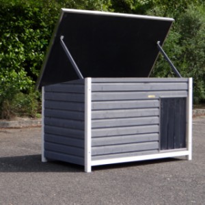 Doghouse Dogsy Large with hinged roof