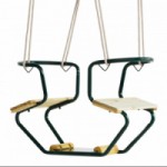 2-seater duo swing green