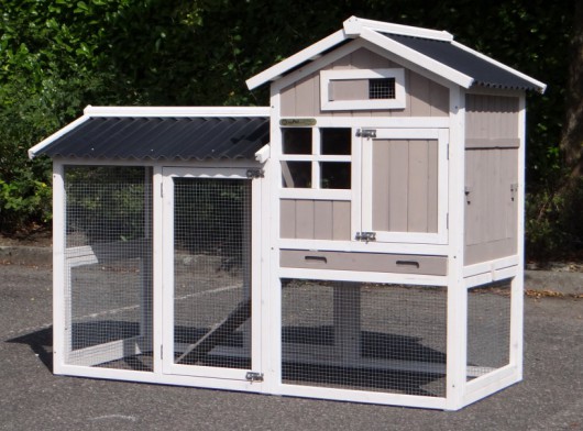 Guinea pig hutch Jason with run 172x85x129cm