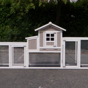 Chicken coop of wood for small chickens