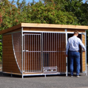 Very practical dogkennel