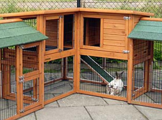 Plexiglass insulation kit · for rabbit hutch Maurice with 2 runs
