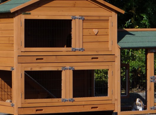 Plexiglass insulation kit · for rabbit hutch Excellent Medium with 1 run