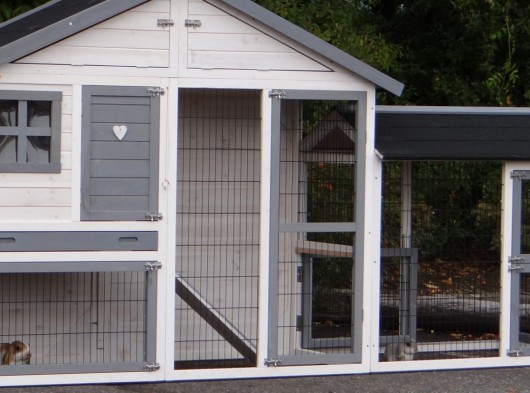 Plexiglass insulation kit · for rabbit hutch Holiday Medium with run Space Medium