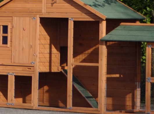 Plexiglass insulation kit · for rabbit hutch Holiday Large with run Space Large