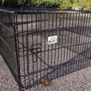 Rabbit cage, black powder coated | Maik