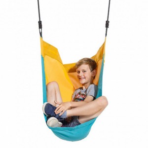 Rocking in the cocoon swing