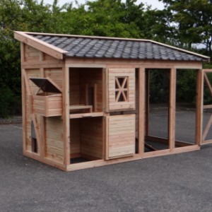 The chickencoop Flex 4.2 is provided with many doors