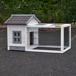 Rabbit hutch - guinea pig hutch Pretty Home 106x68x64cm