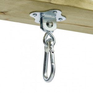 Swing hook indoor | Swing hook for indoor use or under a carport