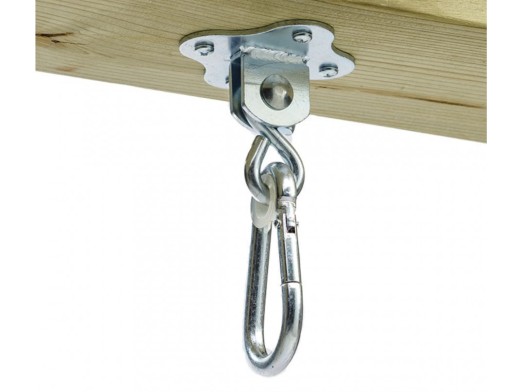 Swing hook indoor | Swing hook for indoor use or under a carport