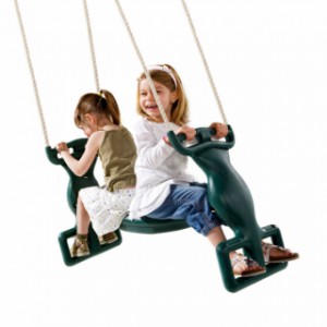 The duo seat offers fun for 2 persons