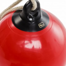 The buoy ball swing will be delivered non-inflated, but with air valve