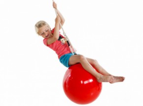 Buoy ball swing 'Drop' red