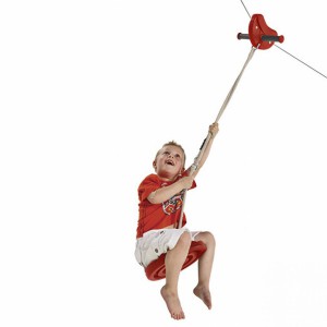 Zip line Para red with monkey swing