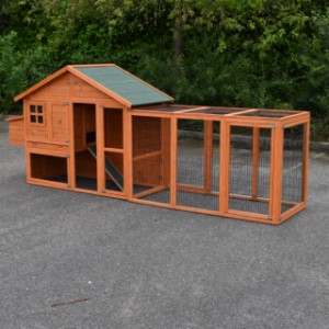 Chickencoop Holiday Medium with nest box and run Functional | chickencoop with large run