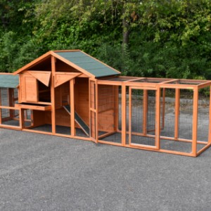 Chickencoop Holiday Medium with run Space and Functional | offers a lot of space