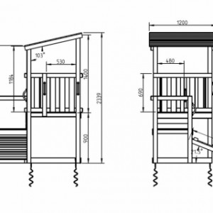 Play equipment Cascade 90 | various dimensions