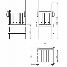 Various dimensions of the lowest platform