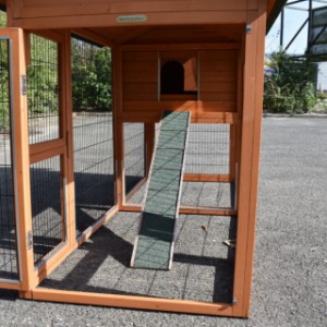 Have a look in the run of rabbit hutch Prestige Large