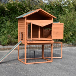 Large chickencoop Prestige Large with many doors