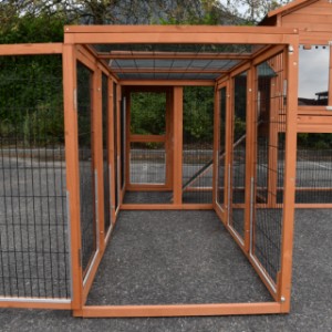 Have a look in the run of the rabbit hutch Prestige Large