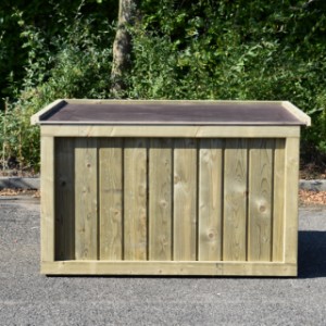 The dog house Block 4 will be delivered as construction kit