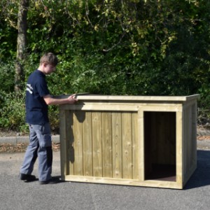 Dog house Block Extra Large is suitable for (very) large dogs