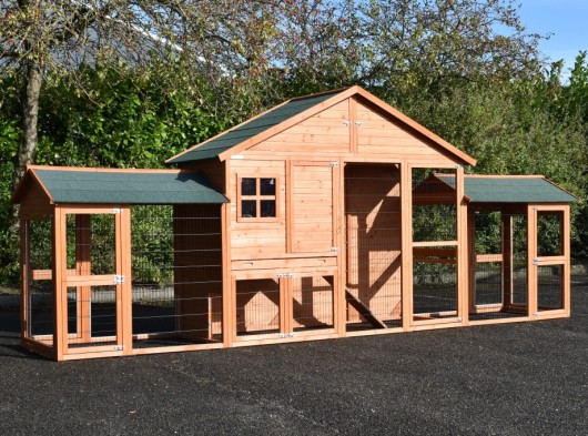 Chickencoop Holiday Large Double 486x93x195cm