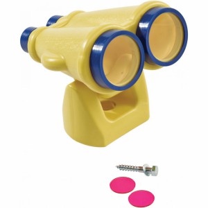 Binoculars yellow/blue