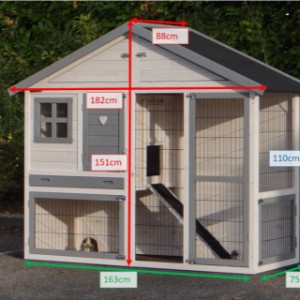Diversal dimensions of the rabbit hutch Holiday Medium