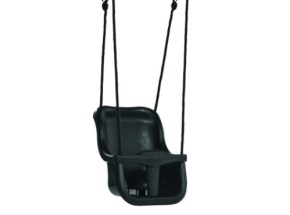 Baby swing antracite • with black BR-rope