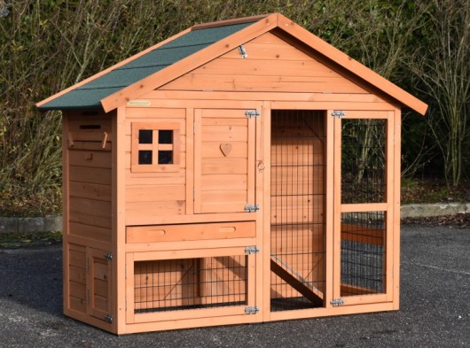 Guinea pig hutch Holiday Small 154x73x128cm