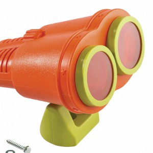 Binoculars Star orange/lime green