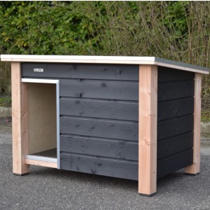The dog house Ferro is an acquisition for your garden!